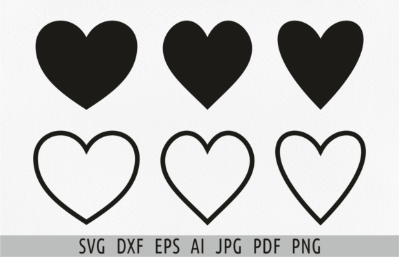 Heart Frame SVG | Heart SVG | Love SVG PNG | Romantic Designs for Crafts