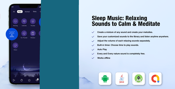 Sleep Sounds - Meditation Sounds - Relax Music App