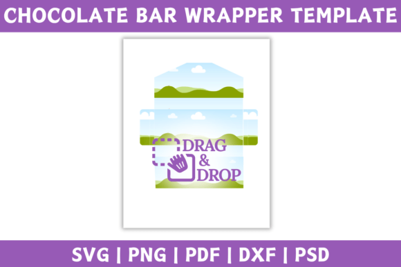 Chocolate Bar Canva Editable Template – Customizable Design for Sweet Creations