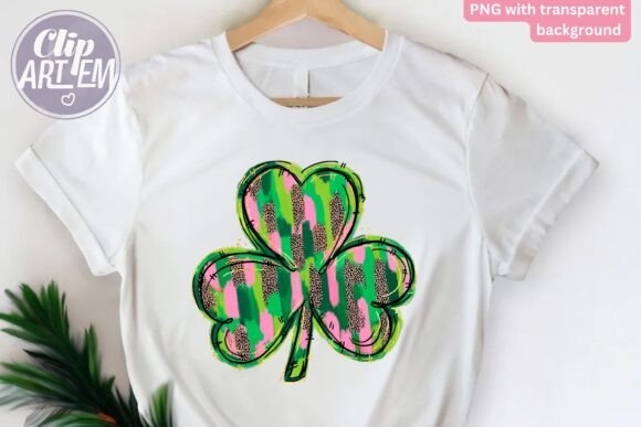 Shamrock PNG | St. Patrick's Day Leaf Image | Lucky Clover Design