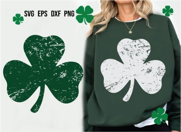 Green St. Patrick’s Day SVG | Clover SVG | Lucky Irish Design