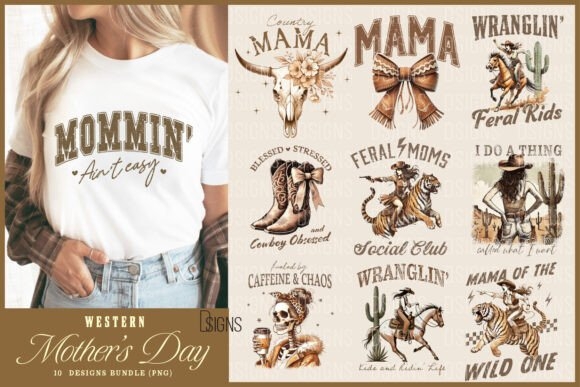 Western Mother’s Day Cowgirl Bundle | Rustic Mom Designs