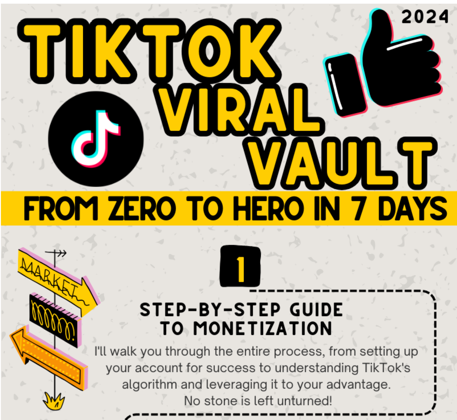 TIKTOK VIRAL VAULT - From Zero To Hero In 7 Days