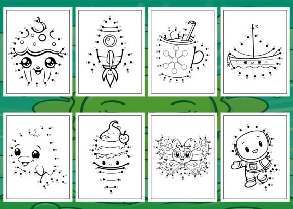 50 Dot to Dot Activity Book for Kids - Fun and Engaging Puzzles for Children