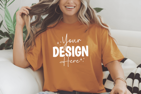 Gildan 64000 T-shirt Mockups Bundle - Realistic Apparel Mockups for Custom Designs