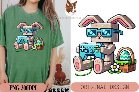 Minecraft Bunny Easter Rabbit PNG - Cute Easter Bunny Designs for Crafts