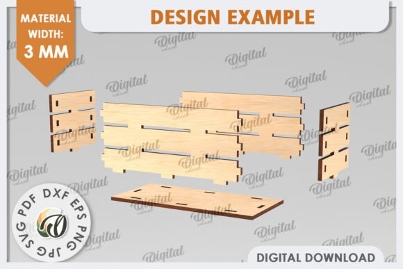 3D Easter Boxes Laser Cut Bundle