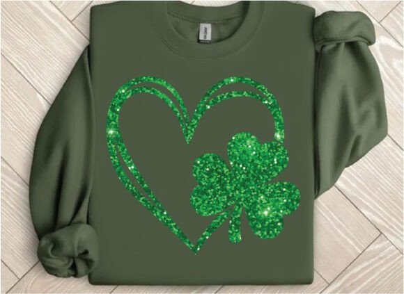 St. Patrick's Day Heart SVG | St. Patrick's Day Design for Crafts