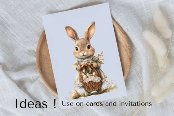 Easter Bunny PNG Clipart – Cute Spring Designs for Creative Projects