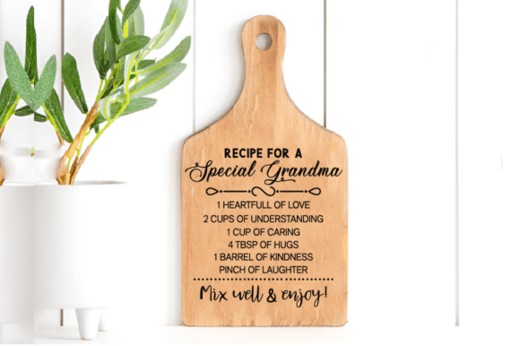 Family Recipe SVG Bundle – Custom Designs for Cutting Boards and More