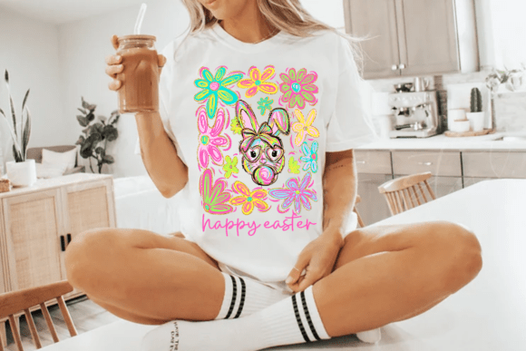 Glitter Happy Easter, Bunny Bubble Gum