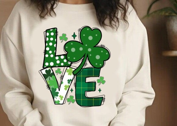 Love Cute Green St Patrick's Day Shirt