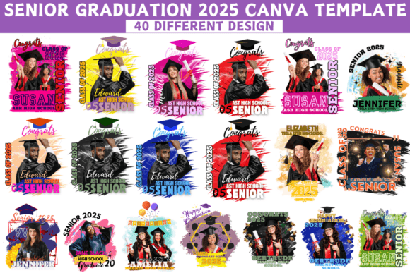 Senior Graduation 25(Required Canva Pro)