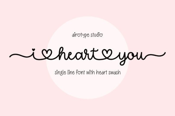 I Heart You Font