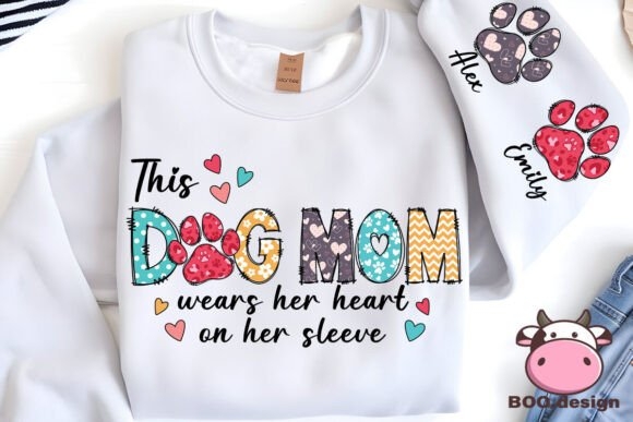 Dog Mom PNG – Mom Life PNG for Mother's Day Gifts and DIY Projects