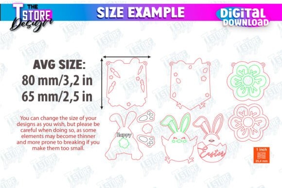 Easter Garland Bundle – Customizable Easter Banner Designs for DIY Decor