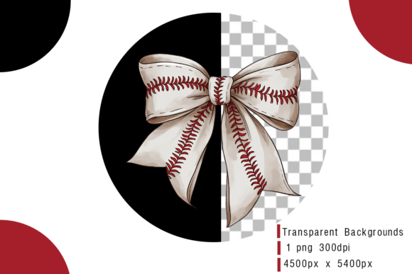 Baseball Mom Coquette Bow