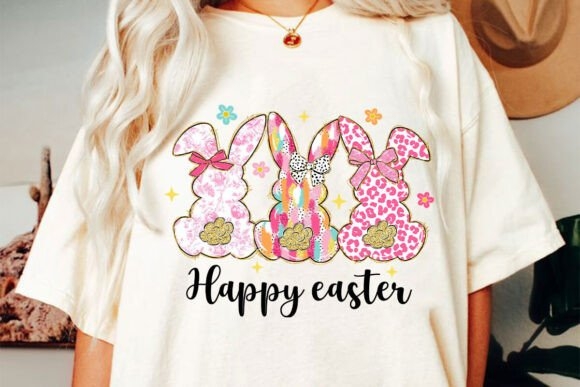 Glitter Coquette Easter Bunny Png