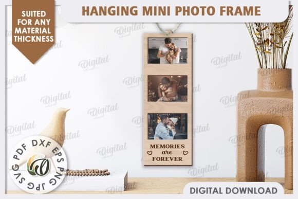 Mini Photo Frames Laser Cut Bundle